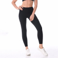 Calças esportivas de corrida femininas de nylon spandex alongamento fitness calças de compressão para ginástica leggings esportivos